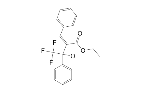 ETHYL-(2Z)-2-(2,2,2-TRIFLUORO-1-HYDROXY-1-PHENYLETHYL)-3-PHENYLACRYALTE