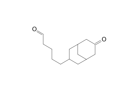 Bicyclo[3.3.1]nonane-3-pentanal, 7-oxo-, exo-