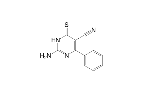 2-Amino-6-phenyl-4-sulfanylidene-1H-pyrimidine-5-carbonitrile
