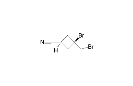 CIS-3-BROMO-3-BROMOMETHYLCYCLOBUTANE-1-CARBONITRILE