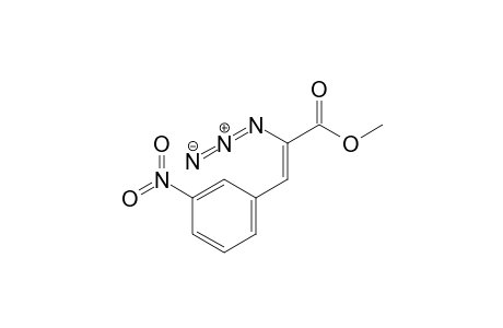 Methyl .alpha.-Azido-.beta.-(3-nitrophenyl)prop-2-enoate