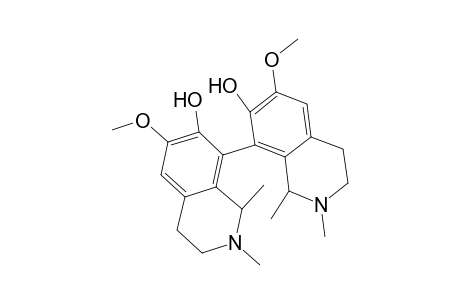 [8,8'-Biisoquinoline]-7,7'-diol, 1,1',2,2',3,3',4,4'-octahydro-6,6'-dimethoxy-1,1',2,2'-tetramethyl-