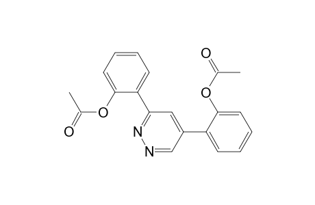Phenol, 2,2'-(3,5-pyridazinediyl)bis-, diacetate (ester)