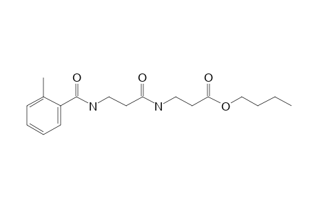 .beta.-Alanyl-.beta.-alanine, N-(2-methylbenzoyl)-, butyl ester