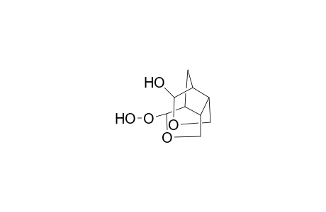 9-Hydroxy-3,8-dioxatricyclo[6.3.0.0(1,5)]undecan-2-hydroperoxide
