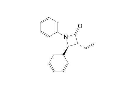 trans-1,4-Diphenyl-3-vinylazetidin-2-one