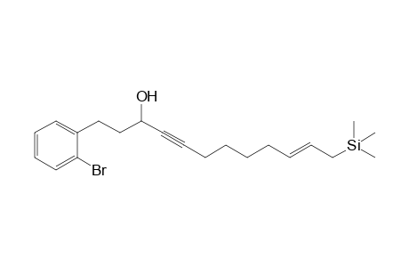 1-(2-Bromophenyl)-12-(trimethylsilyl)dodec-10-en-4-yn-3-ol
