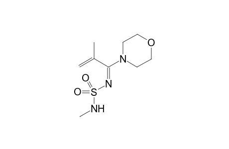 N-Methyl-N'-(2-methyl-1-morpholino-2-propen-1-ylidene)sulfamide