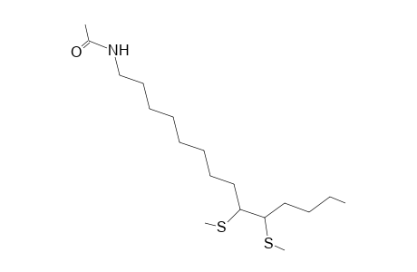 9,10-bis(Methylthio)-tetradecyl-1-(N-acetyl)amine