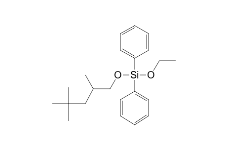 Silane, diphenylethoxy(2,4,4-trimethylpentyloxy)-