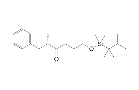 (S)-2-Benzyl-6-[(1,1,2-trimethylpropyl)dimethylsiloxy]hexanone