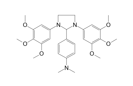 1,3-bis(3,4,5-trimethoxyphenyl)-2-[p-(dimethylamino)phenyl]imidazolidine