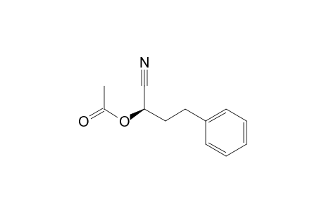 (R)-(+)-2-Acetoxy-4-phenylbutyronitrile