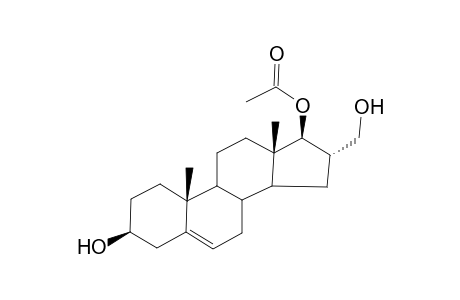 16.alpha.-Hydroxymethylandrost-5-ene-3.beta.,17.beta.-diyl 17-acetate