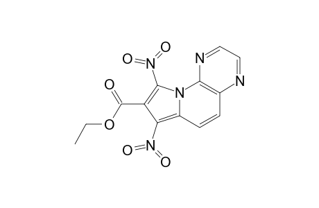 ETHYL-1,3-DINITROPYRAZINO-[2,3-G]-INDOLIZINE-2-CARBOXYLATE
