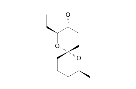 (2RS,3SR,6SR,8RS)-2-ETHYL-8-METHYL-DIOXASPIRO-[5,5]-UNDECAN-3-OL