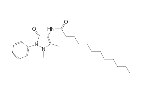 N-(1,5-dimethyl-3-oxo-2-phenyl-2,3-dihydro-1H-pyrazol-4-yl)dodecanamide