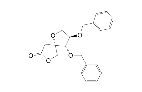 (+)-(3R,4S,5S)-3,4-Bis(benzyloxy)-1,7-dioxaspiro[4.4]nonan-8-one