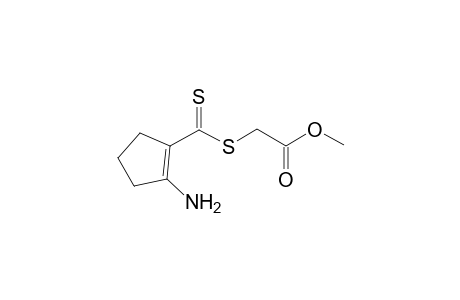 Methyl 2-((2-aminocyclopent-1-enecarbonothioyl)thio)acetate