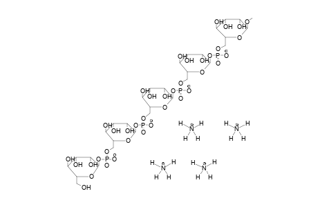 METHYL TETRA(ALPHA-D-MANNOPYRANOSYLPHOSPHATE)-ALPHA-D-MANNOPYRANOSIDE,TETRAKIS(AMMONIUM) SALT