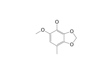 6-METHOXY-4-METHYL-2,3-(METHYLENEDIOXY)-PHENOL