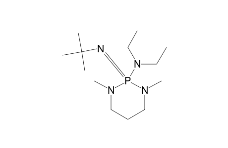 2-(tert-BUTYLIMINO)-2-(DIETHYLAMINO)-1,3-DIMETHYLHEXAHYDRO-1,3,2-DIAZAPHOSPHORINE