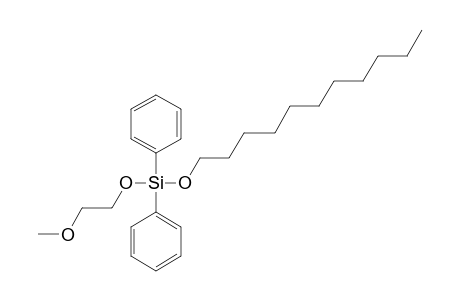 Silane, diphenyl(2-methoxyethoxy)undecyloxy-