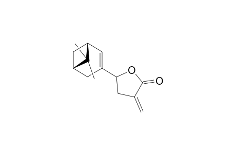 4-[6,6-Dimethylbicyclo[3.1.1]hept-2-en-2-yl]-2-methylenebutyrolactone