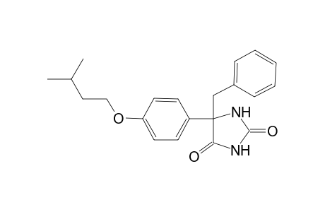 5-Benzyl-5-[4-(isopentyloxy)phenyl]-2,4-imidazolidinedione