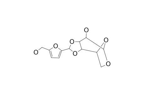 1,6-Anhydro-3,4-o-[5-(hydroxymethyl)-2-furfurylidene]-.beta.-D-galactopyranose