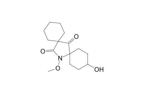 14-Azadispiro[5.1.5.2]pentadecane-7,15-dione, 11-hydroxy-14-methoxy-