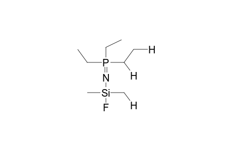 TRIETHYL(DIMETHYLFLUOROSILYLIMINO)PHOSPHORANE