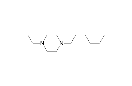1-Ethyl-4-hexyl-piperazine