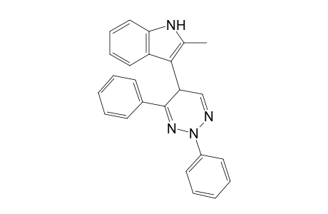 2,4-Diphenyl-5-(2'-methylindol-3'-yl)-2,5-dihydro-1,2,3-triazine