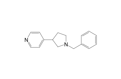 Pyridine, 4-[1-(phenylmethyl)-3-pyrrolidinyl]-