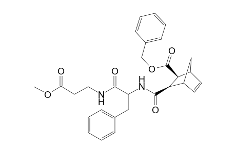 (2S,3R)-3-endo-[1-(1-Methoxycrbonylethylcarbamoyl)-2-phenylethylcarbomoyl]bicyclo[2.2.1]hept-5-ene-2-endo-carboxylic acid benzyl ester