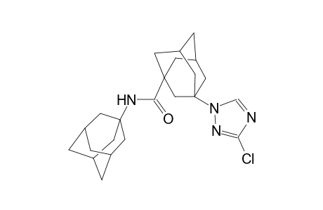 N-(1-adamantyl)-3-(3-chloro-1H-1,2,4-triazol-1-yl)-1-adamantanecarboxamide