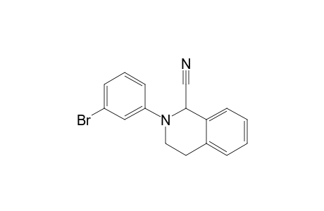 2-(3-BROMOPHENYL)-1,2,3,4-TETRAHYDROISOQUINOLINE-1-CARBONITRILE