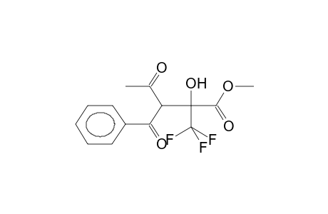 2-HYDROXY-2-TRIFLUOROMETHYL-3-BENZOYL-4-OXOPENTANOIC ACID, METHYLESTER (ERYTHRO/THREO MIXTURE)