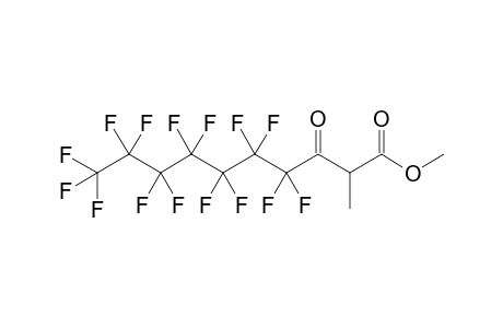 Methyl 2-methyl-3-oxo-3-pentadecafluoroheptylpropanoate