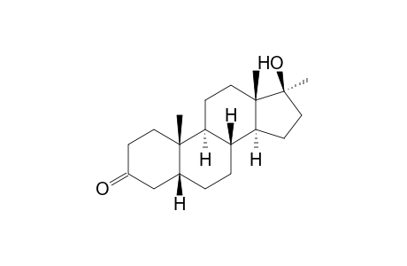 17-.beta.-hydroxy-17-.alpha.-methyl-5-.beta.-androstan-3-one