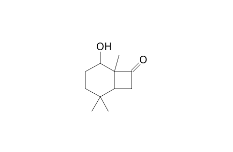 5-Hydroxy-2,2,6-trimethylbicyclo[4.2.0]octan-7-one