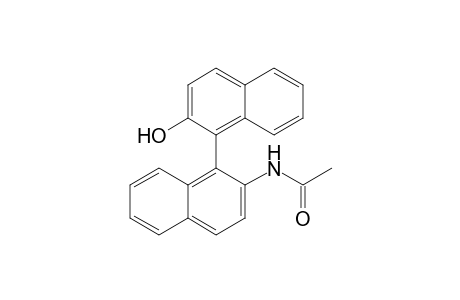 N-[1-(2-hydroxy-1-naphthalenyl)-2-naphthalenyl]acetamide