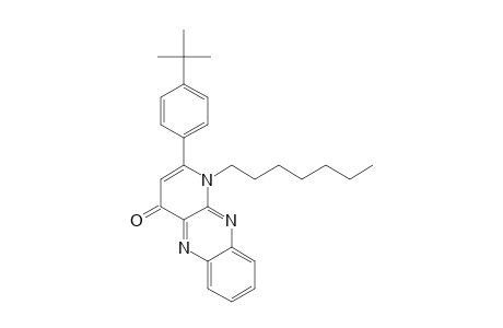 2-(4-tert-Butylphenyl)-1-heptylpyrido[2,3-b]quinoxalin-4(1H)-one