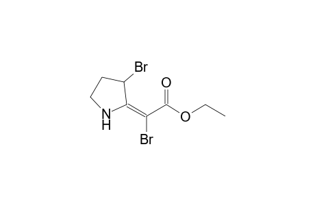 Ethyl 2-bromo-2-(3'-bromopyrrolidin-2'-ylidene)-acetate