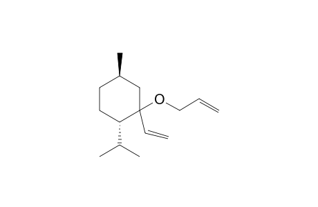 1-Allyloxy-2-(S)-isopropyl-5-(R)-methyl-1-vinylcyclohexane
