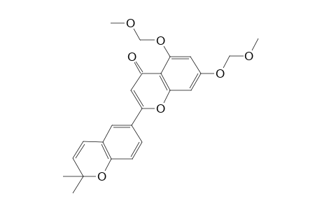 2-(2,2-Dimethyl-1-benzopyran-6-yl)-5,7-bis(methoxymethoxy)-1-benzopyran-4-one