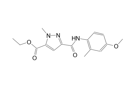ethyl 3-[(4-methoxy-2-methylanilino)carbonyl]-1-methyl-1H-pyrazole-5-carboxylate