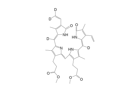 5,15,18(2),18(2)-Tetradeuteriobiliverdin IX.alpha. dimethyl ester