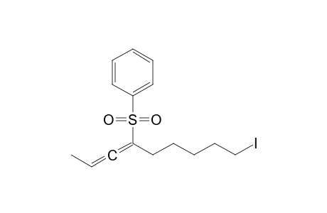 9-Iodo-4-(phenylsulfonyl)nona-2,3-diene